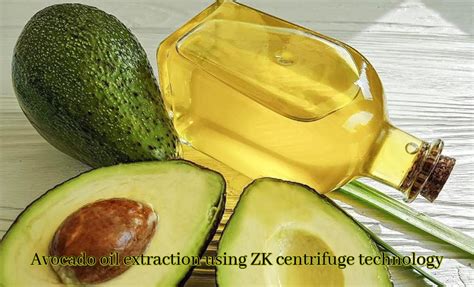 centrifuge extracted avocado oil|avocado oil extraction yield.